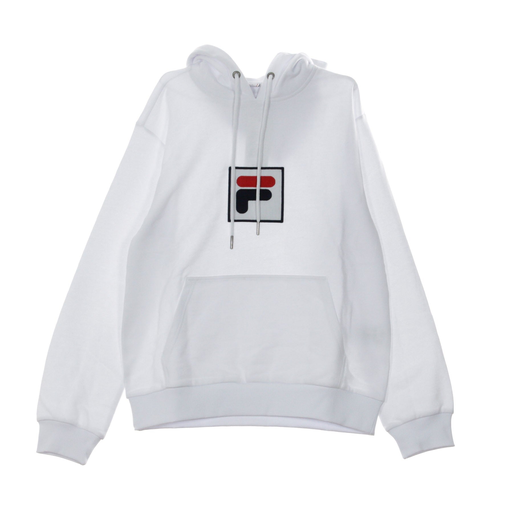 Fila, Felpa Cappuccio Uomo Shawn 2.0, Bright White