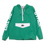 Kappa, Giacca A Vento Infilabile Uomo Authentic Baspar, Green/white