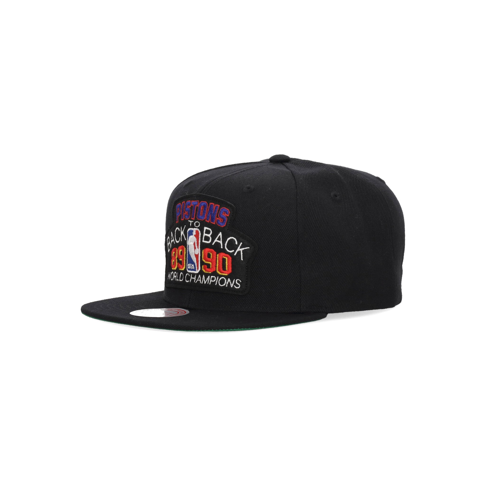 Cappellino Visiera Piatta Uomo Nba Champs 89/90 B2b Snapback Hwc Detpis Black HHSS4194-DPIYY3PBLCK