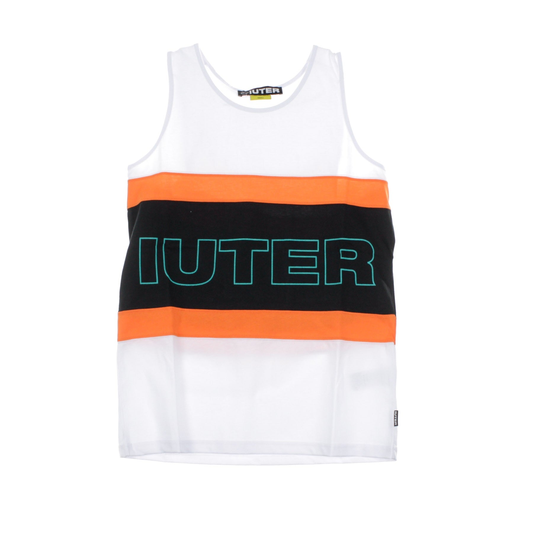 Herren Eurostyle Band Tank Top Weiß