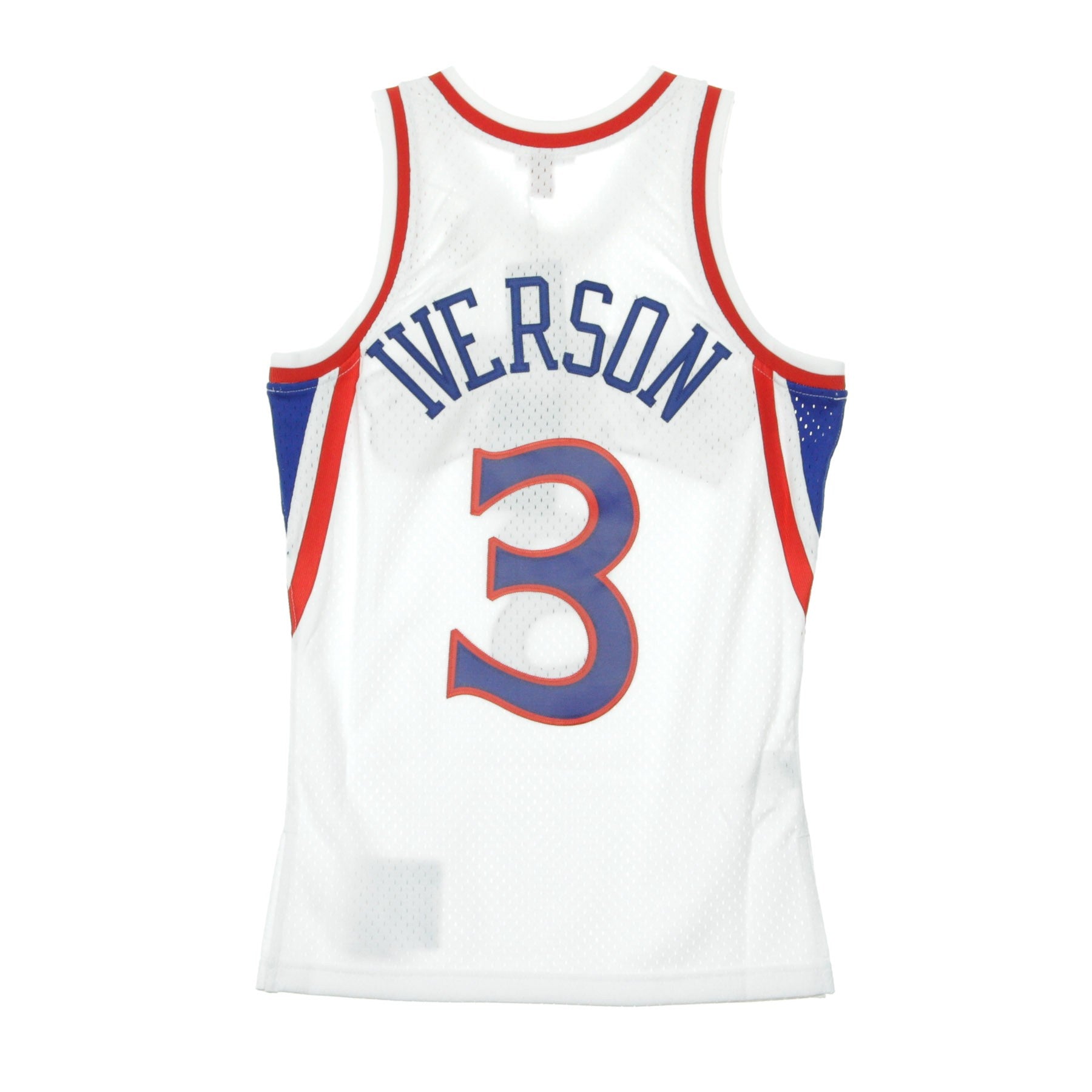 Mitchell & Ness, Canotta Basket Uomo Nba Swingman Jersey Hardwood Classics No 3 Allen Iverson 1996-97 Phi76e Home, 