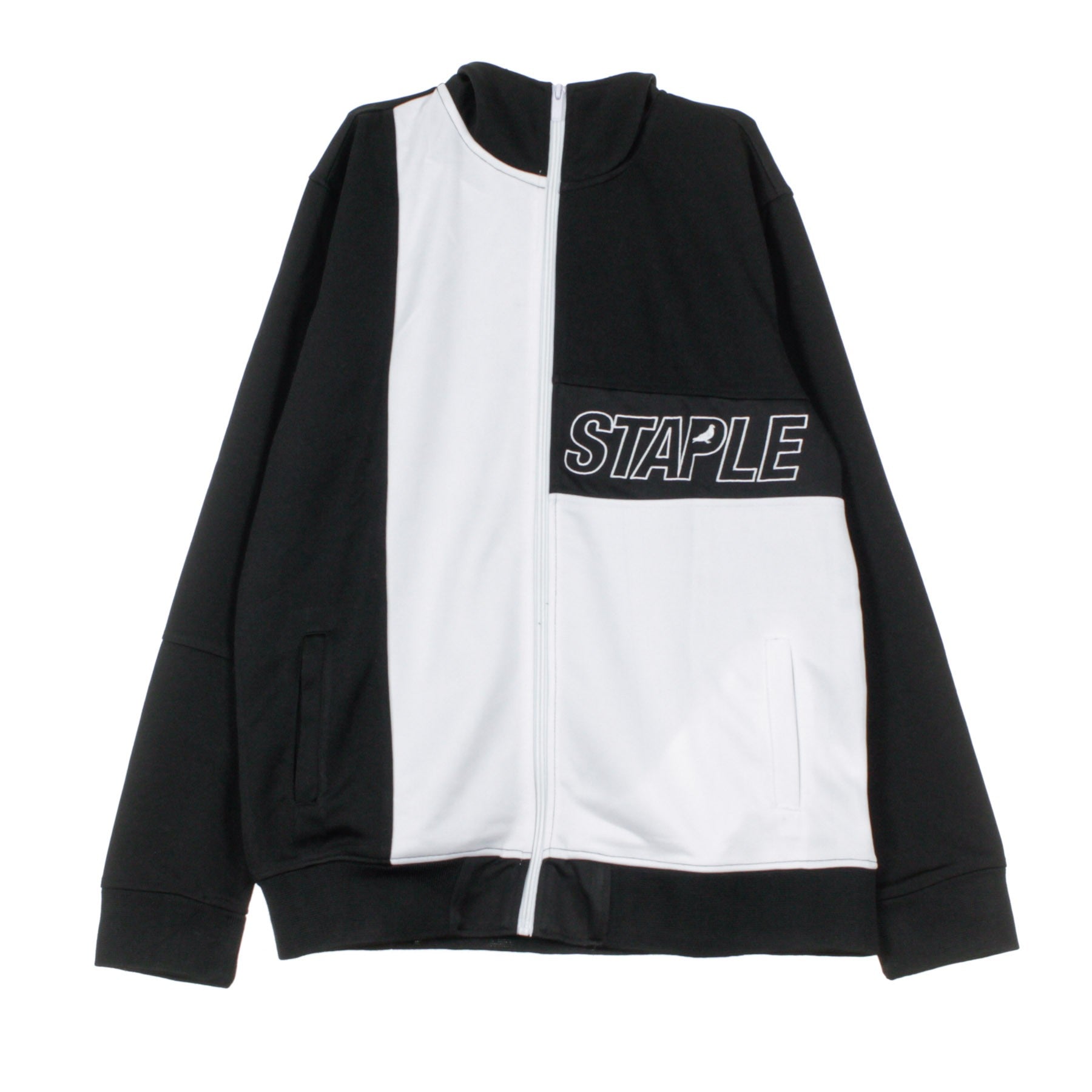 Staple, Giacca Tuta Uomo Logo Track Jacket, Black