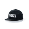 Vans, Cappellino Visiera Piatta Uomo Drop V Ii, Black/white