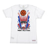 Mitchell & Ness, Maglietta Uomo All Star Game Stub Short Sleeve Tee, White