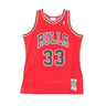 Mitchell & Ness, Canotta Basket Uomo Nba Swingman Jersey No 33 Scottie Pippen 1997-98 Chibul Road, Original Team Colors