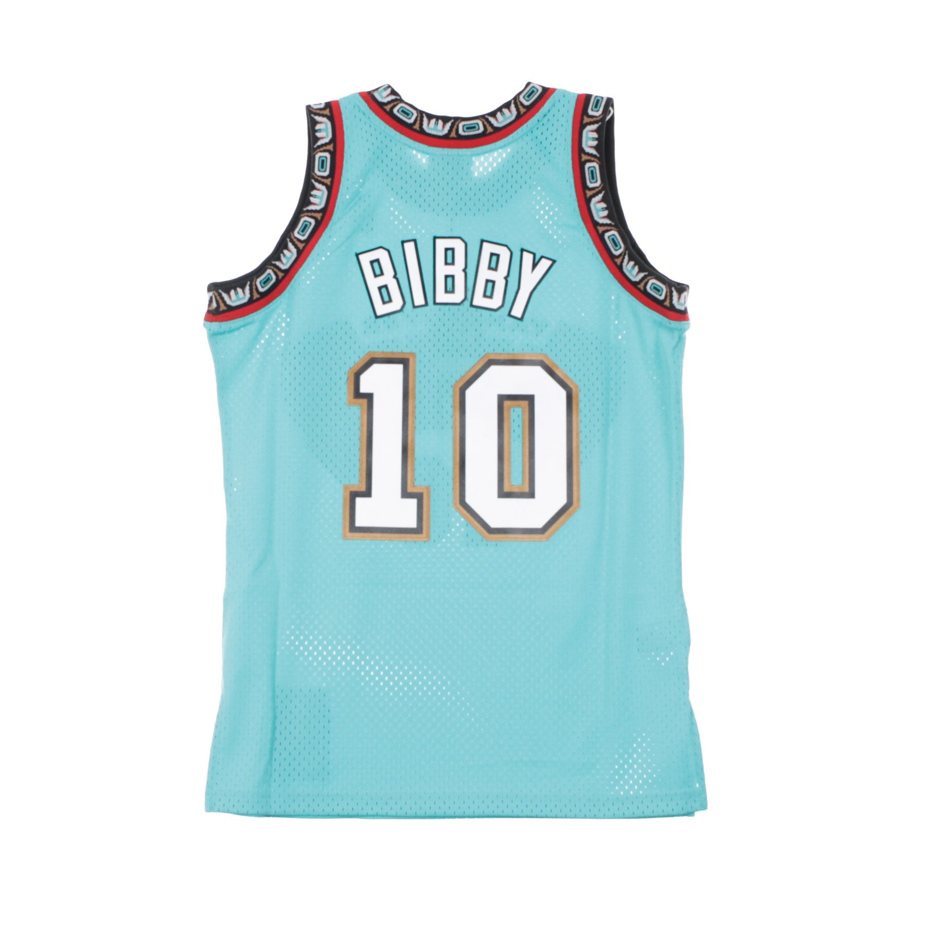 Men's Basketball Tank Top Nba Swingman Jersey Hardwood Classics No 10 Mike Bibby 1998-99 Vangri Road Original Team Colors