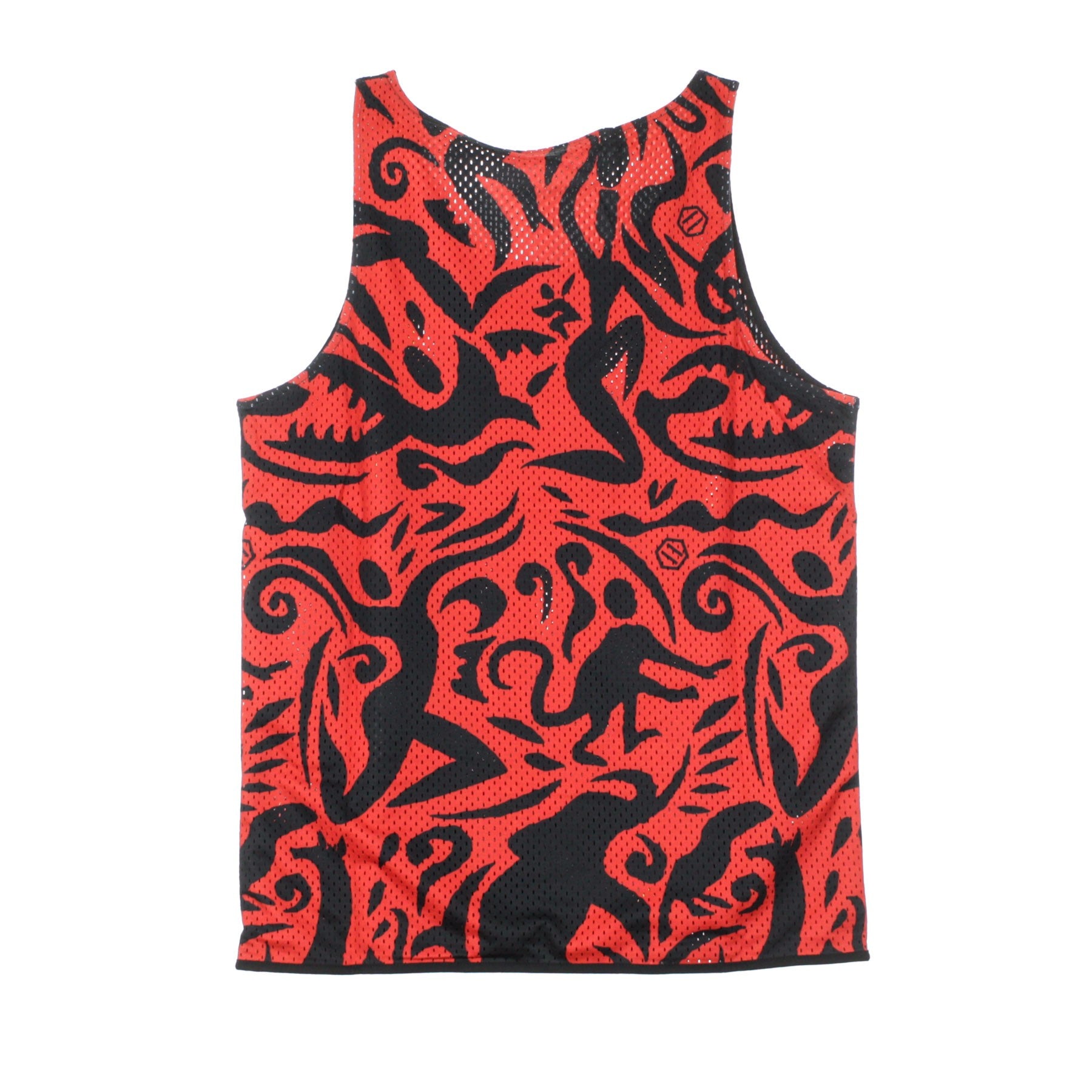 Dolly Noire, Canotta Tipo Basket Uomo Reversible Ritual Mask - Logo Tank Top, 