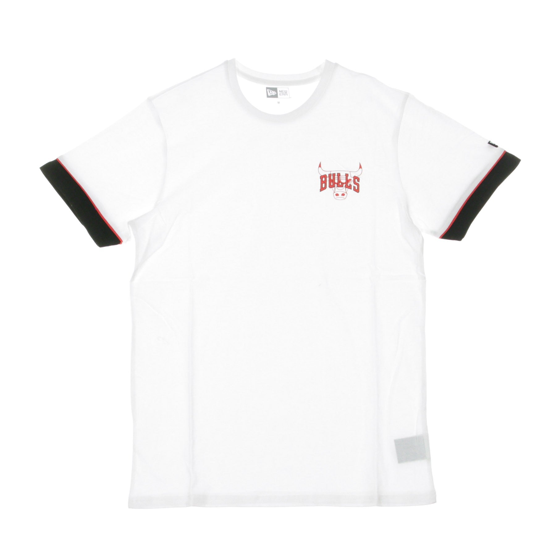 New Era, Maglietta Uomo Nba Stripe Piping Tee Chibul, White/original Team Colors