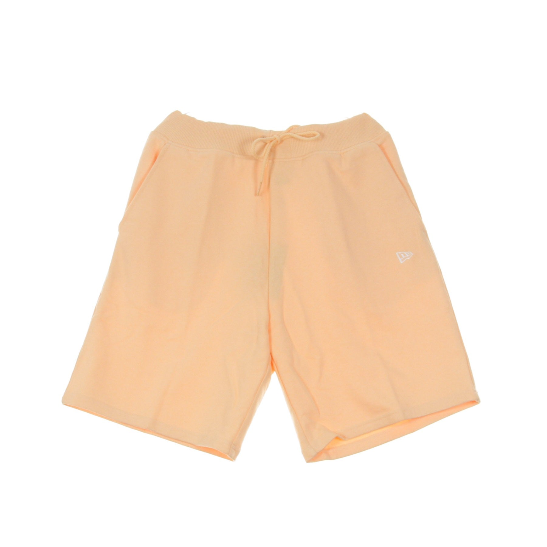 New Era, Pantalone Corto Tuta Uomo Ne Essential Short Newera, Peach/white