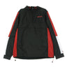 New Era, Giacca A Vento Infilabile Uomo Ne Contemporary Windbreaker Newera, Black/white/scarlet