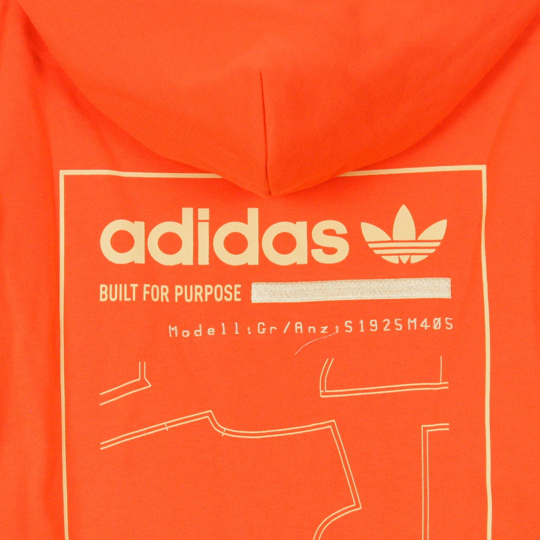 Adidas, Felpa Leggera Cappuccio Uomo Grp Oth Hoodie, 