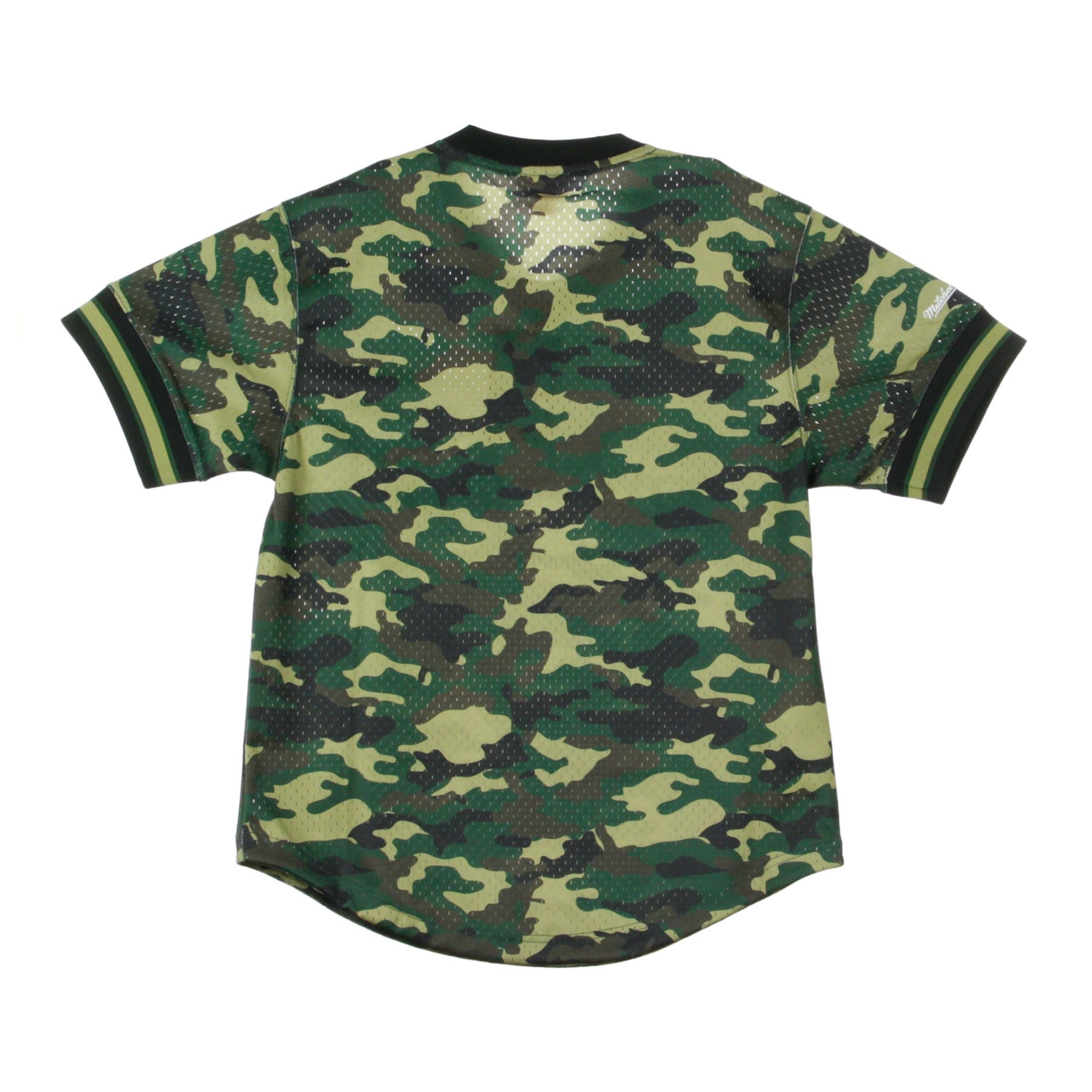 Mitchell & Ness, Casacca Uomo Nba Camo Mesh V-neck Tee Phi76e, 