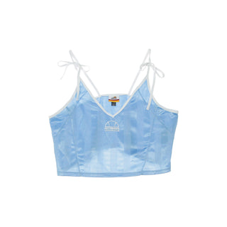 Ellesse, Top Donna Pili Crop Vest, Light Blue