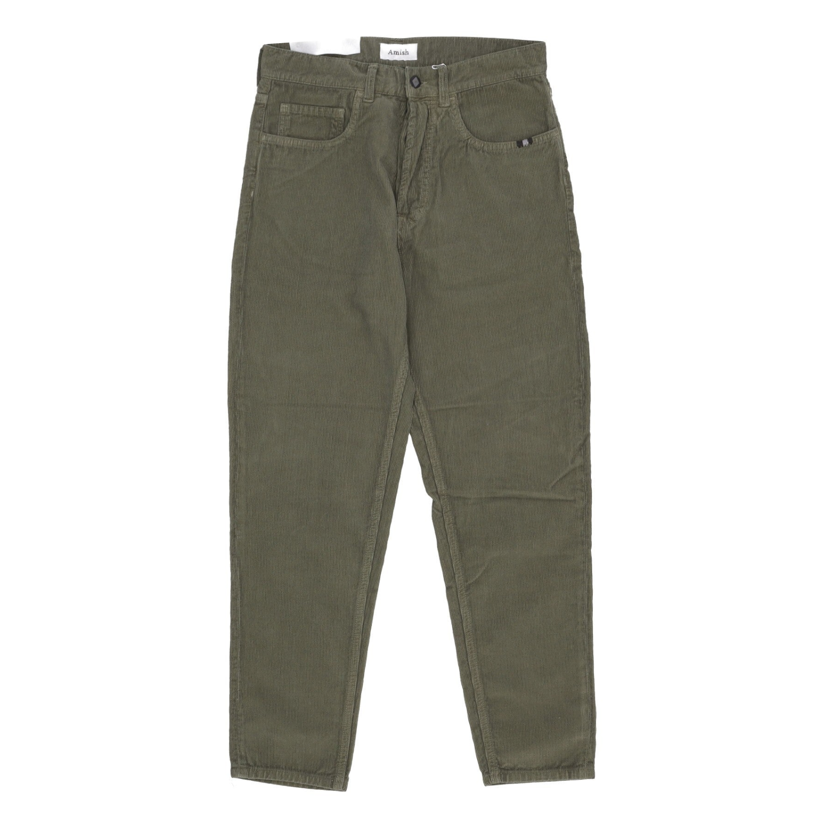 Pantalone Lungo Uomo Jeremiah Corduroy Tinto Olive Branch