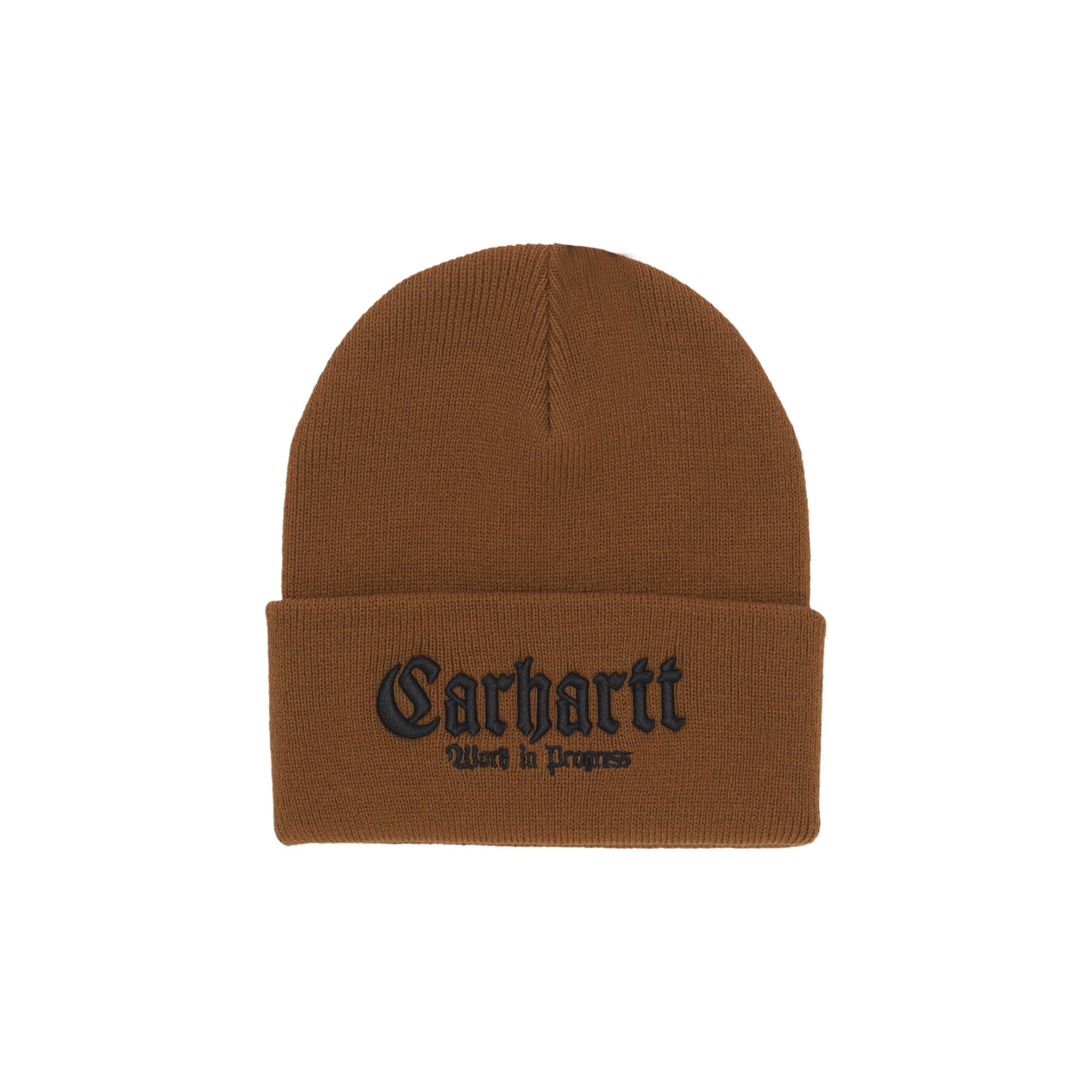 Carhartt Wip Cappello Uomo Onyx Beanie Hamilton Brown/black I032859.08W