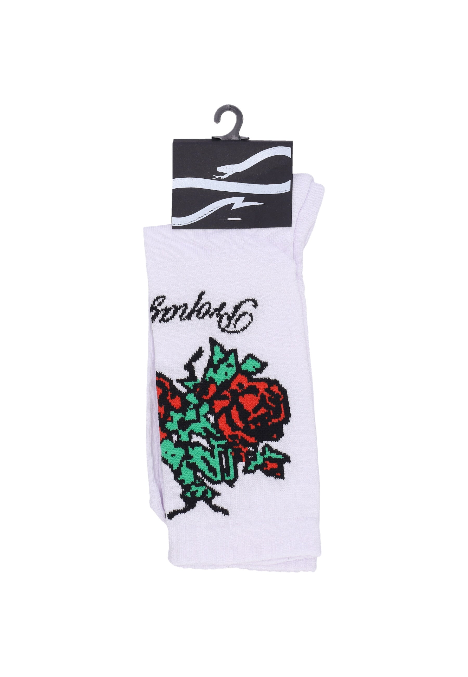 Calza Media Unisex Mantis Rose Socks White 24FWPRAC323