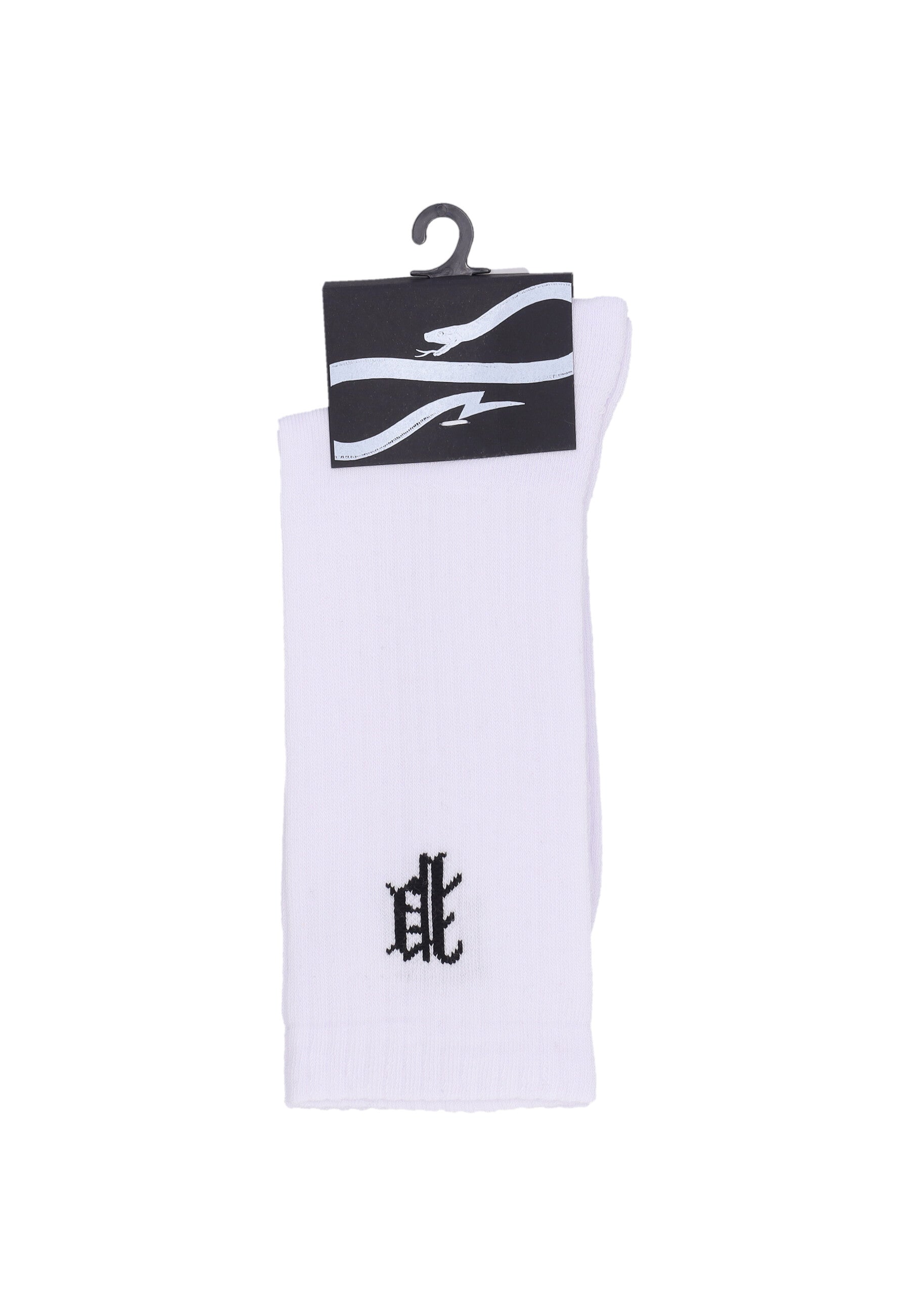 Calza Media Unisex Misery Capital Socks White 24FWPRAC316