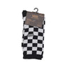 Calza Media Uomo Checkerboard Crew Rox Socks Black/white VN000F0TY281