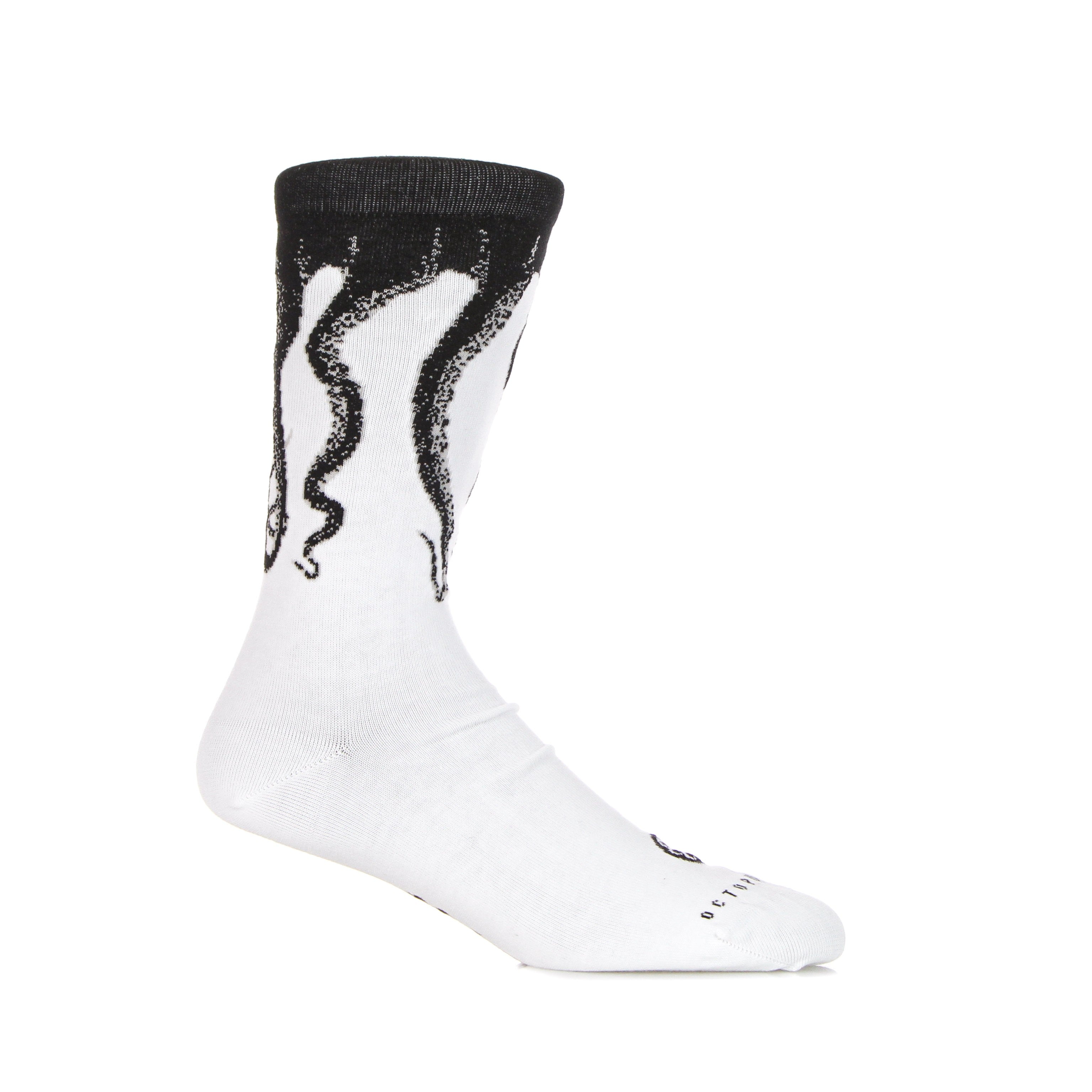 Calza Media Uomo Octopus Socks Original White/black CRVROSX01