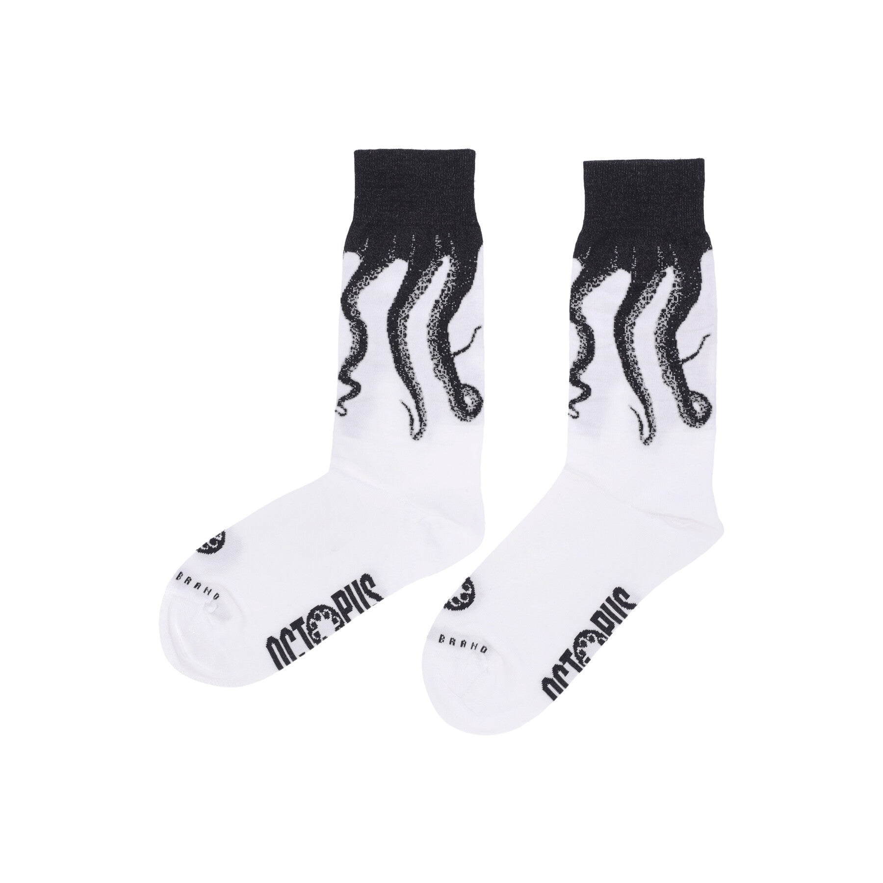 Calza Media Uomo Octopus Socks Original White/black CRVROSX01
