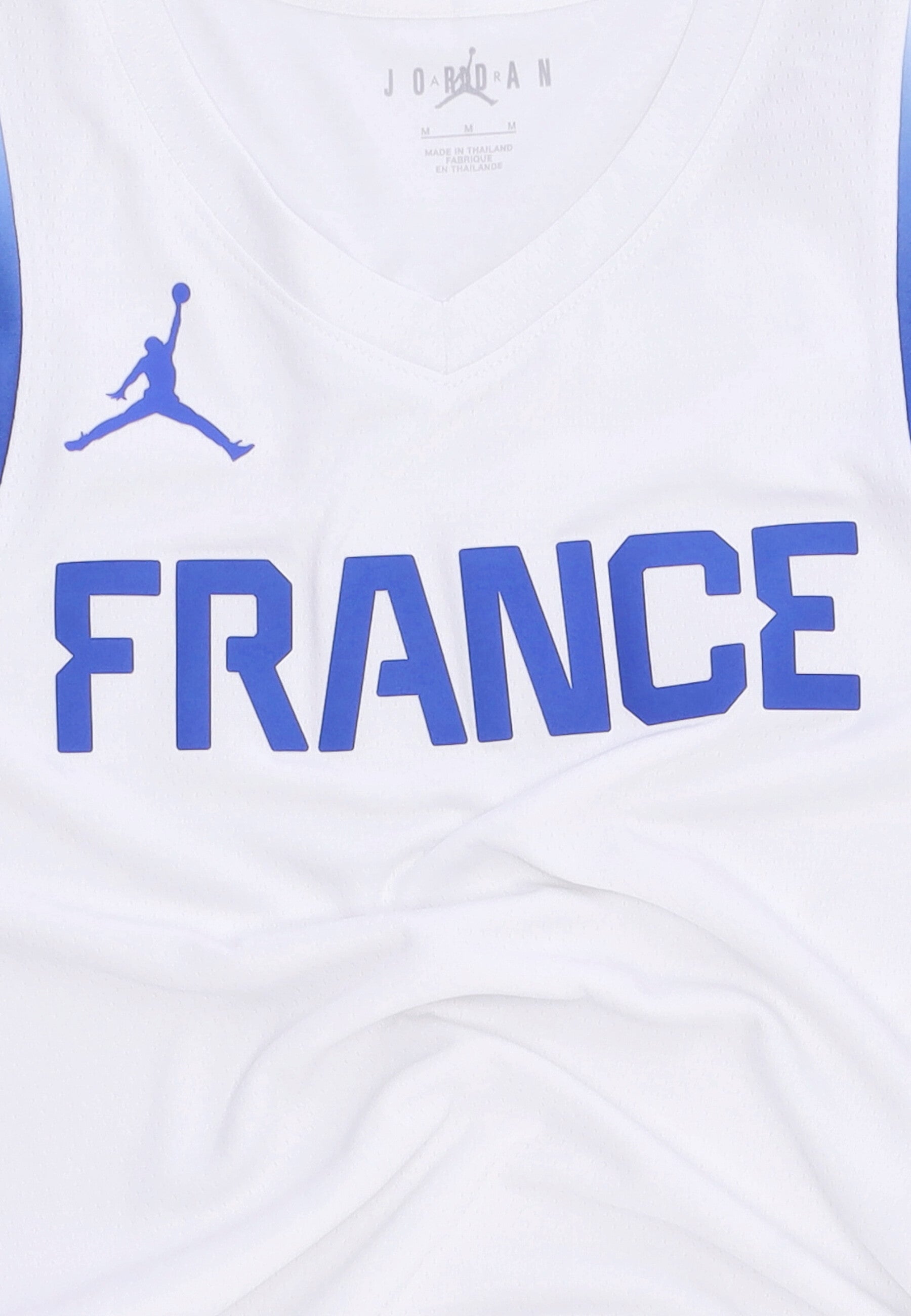 Canotta Basket Uomo Limited Home Basketball Jersey Team France White/hyper Royal FQ0396-100