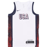 Canotta Basket Uomo Limited Home Basketball Jersey Team Usa White/sport Red/obsidian FV5517-100