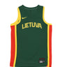 Canotta Basket Uomo Limited Road Basketball Jersey Team Lithuania Gorge Green/chile Red FQ0378-341