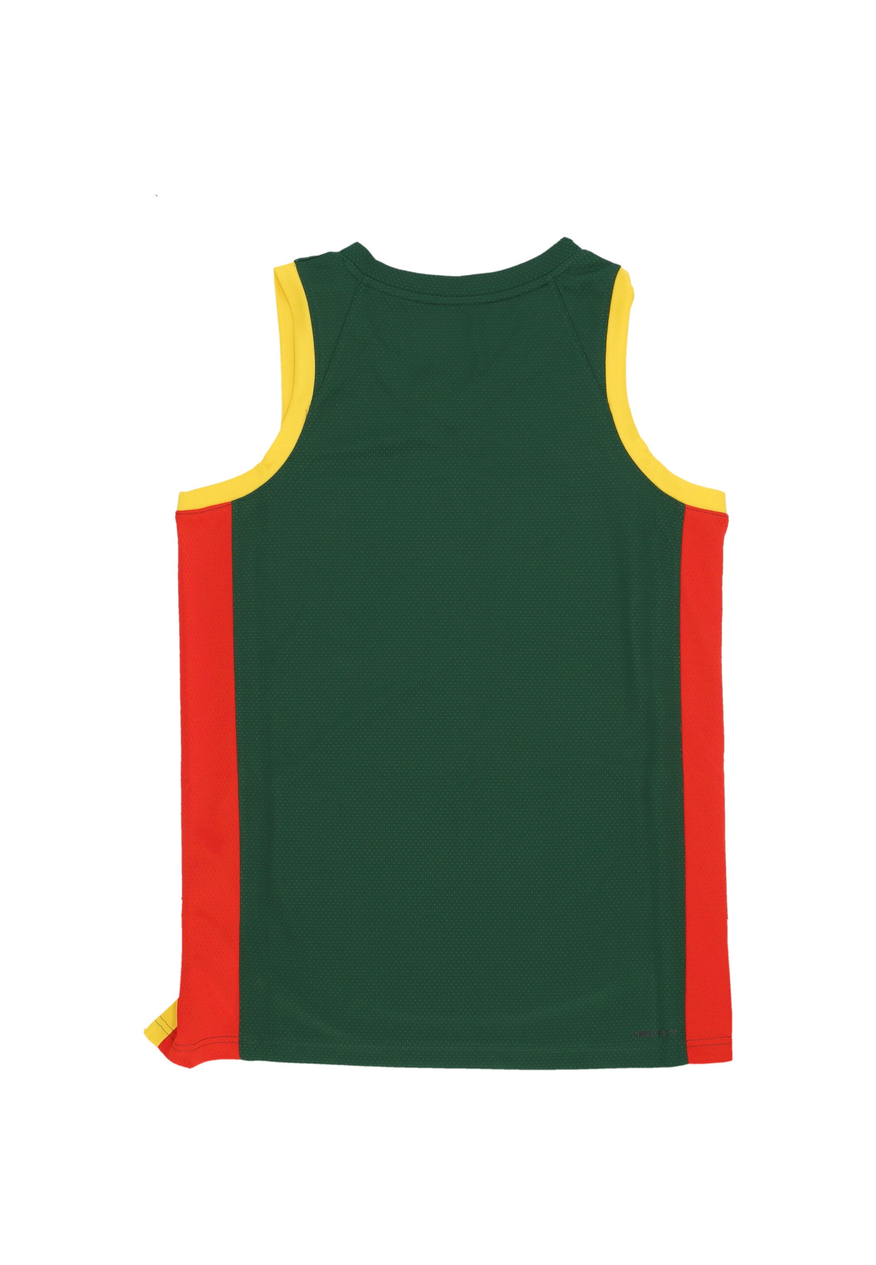 Canotta Basket Uomo Limited Road Basketball Jersey Team Lithuania Gorge Green/chile Red FQ0378-341