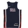 Canotta Basket Uomo Limited Road Basketball Jersey Team Usa Obsidian/white FV5520-451