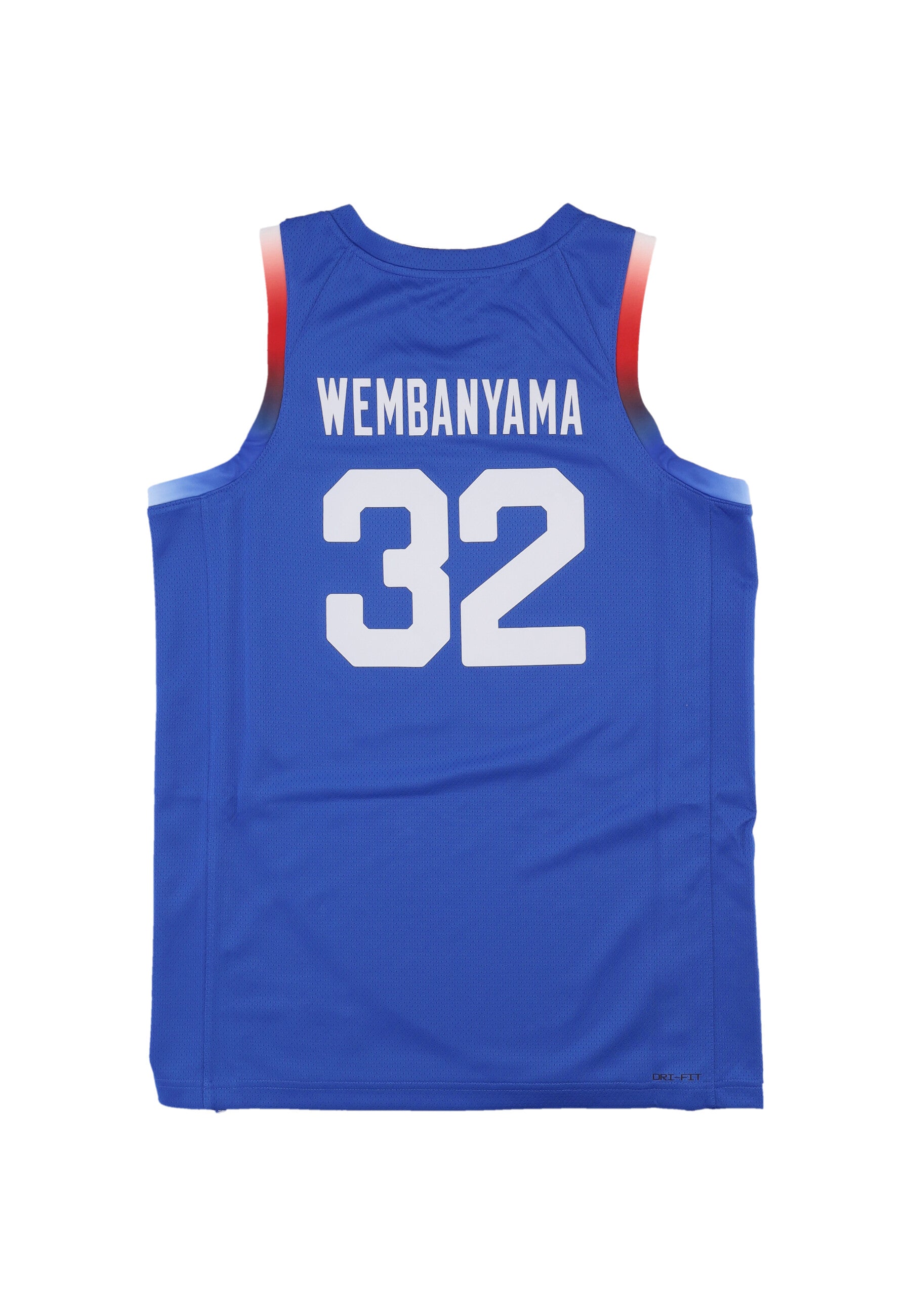 Canotta Basket Uomo Limited Road Jersey No 32 Victor Wembanyama Team France Hyper Royal/white HF7308-405