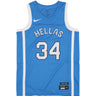 Canotta Basket Uomo Limited Road Jersey No 34 Giannis Antetokounmpo Team Greece Lt Photo Blue/white HF5495-435