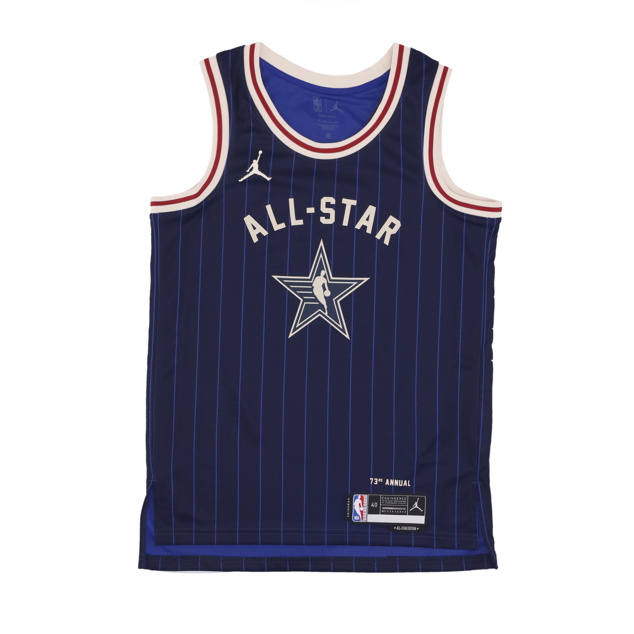 Canotta Basket Uomo Nba All Star Game 2024 Dri-fit Swingman Jersey No 35 Kevin Durant Team West College Navy FQ7739-421