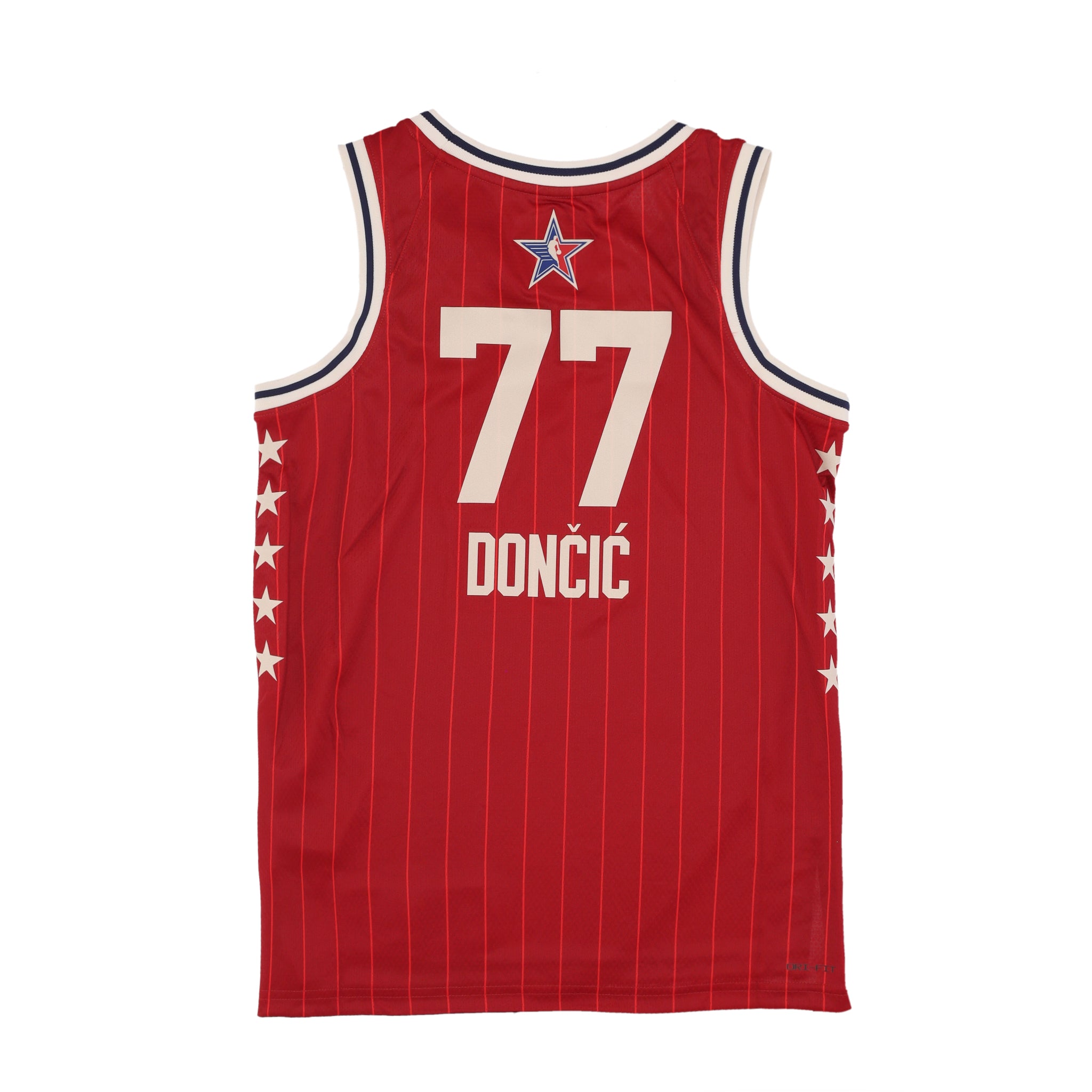 Canotta Basket Uomo Nba All Star Game 2024 Dri-fit Swingman Jersey No 77 Luka Doncic Team West Team Crimson FQ7732-605