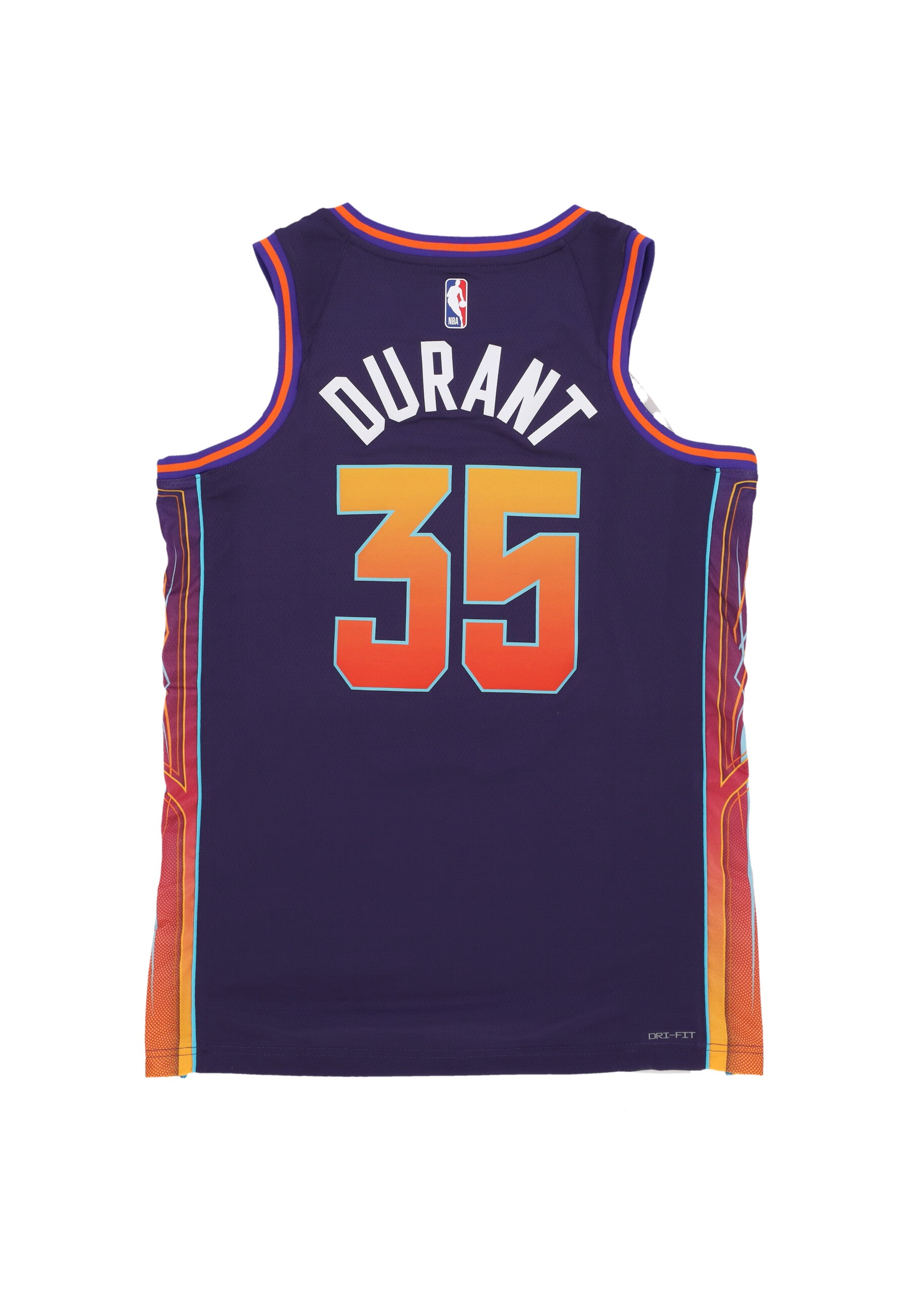 Canotta Basket Uomo Nba City Edition 2023 Dri-fit Swingman Jersey No 35 Kevin Durant Phosun Ink DX8516-539