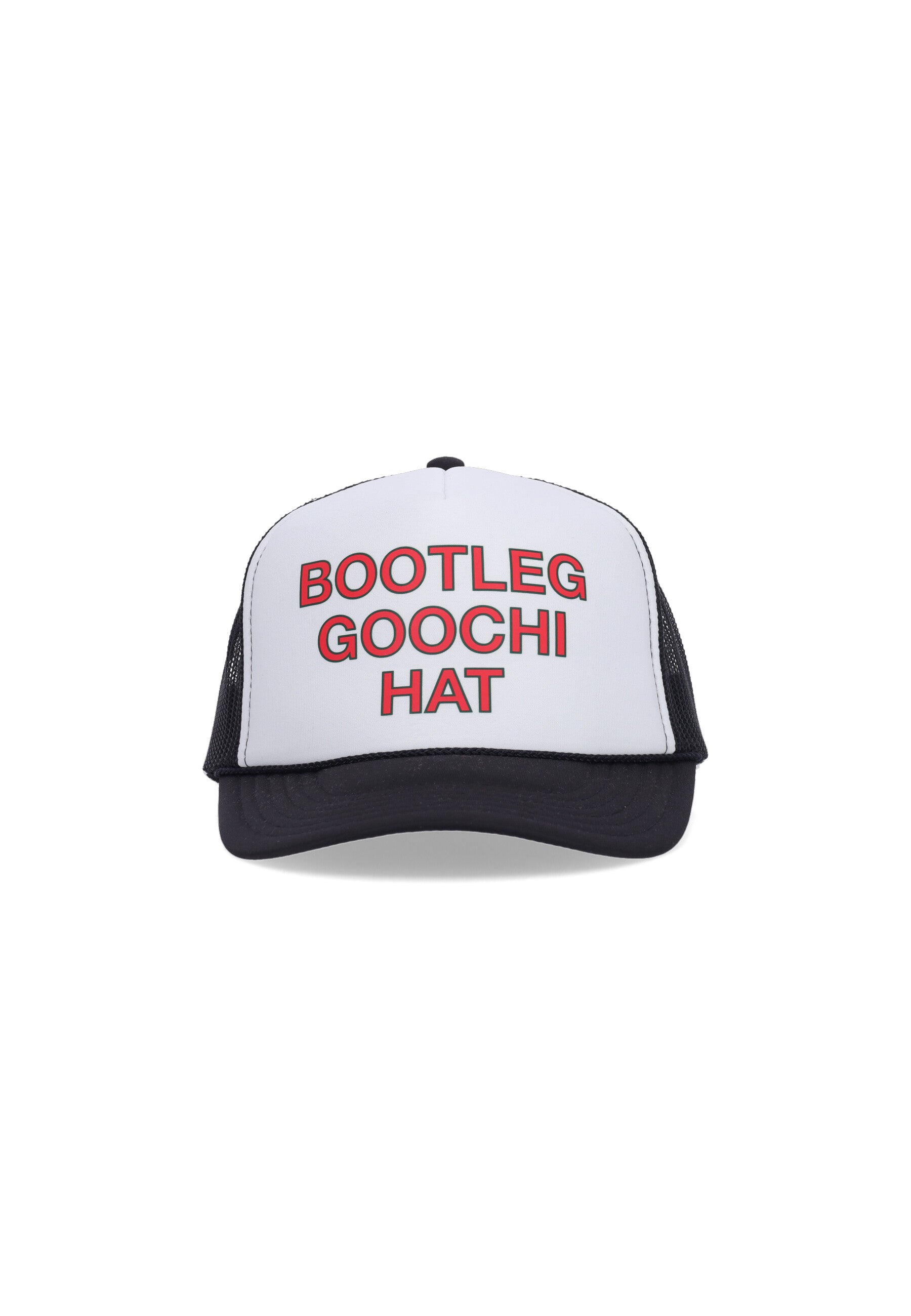 Cappellino Visiera Curva Uomo Secret Club Bootleg Goochi Trucker Hat White/black 390000459