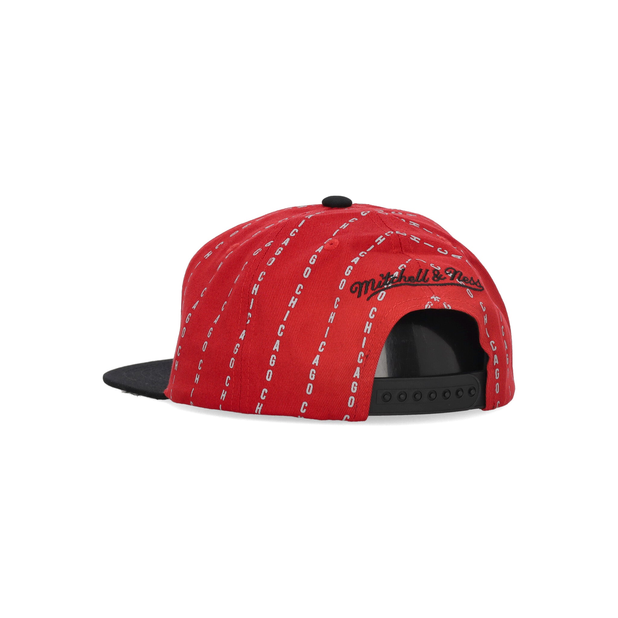 Cappellino Visiera Piatta Uomo Nba City Pinstripe Deadstock Hwc Chibul Original Team Colors HMUS6059-CBUYYPPPRED1