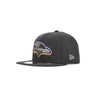 Cappellino Visiera Piatta Uomo Nfl Draft 2024 5950 Balrav Graphite 60498549