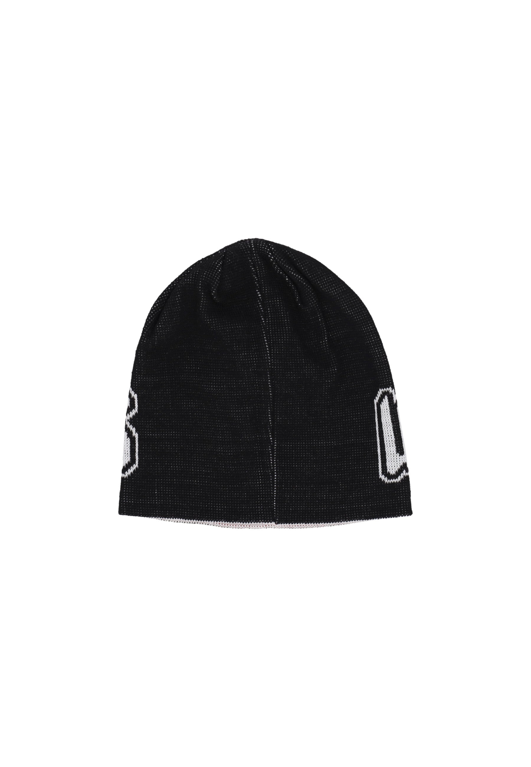 Cappello Unisex Vault Reverse Brow Beanie Black/white E61WASVRB