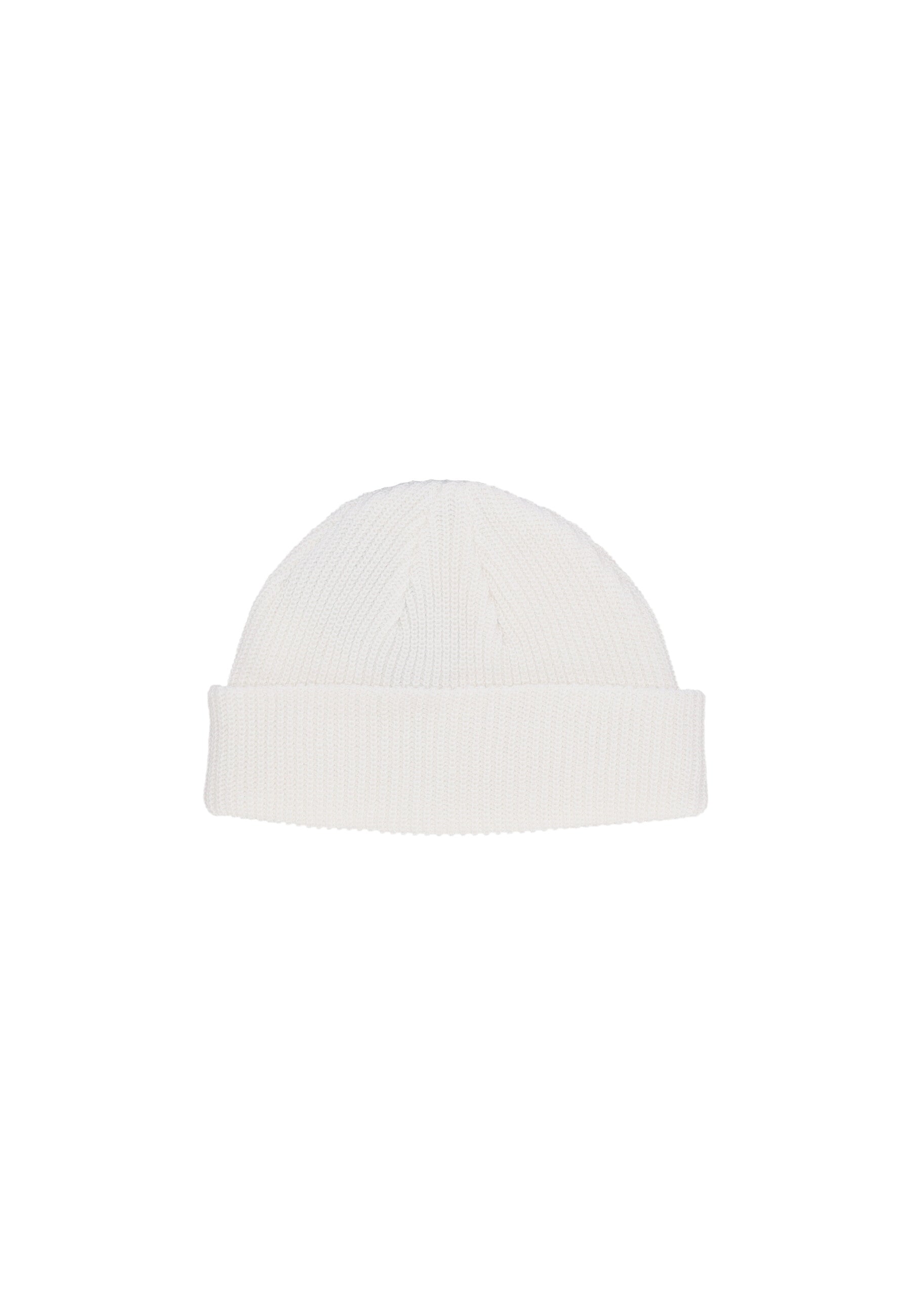 Cappello Unisex Woven Signature Essential Fisherman Beanie White 7020346