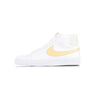 Scarpa Alta Uomo Sb Zoom Blazer Mid Premium White/celestial Gold CJ6983-102