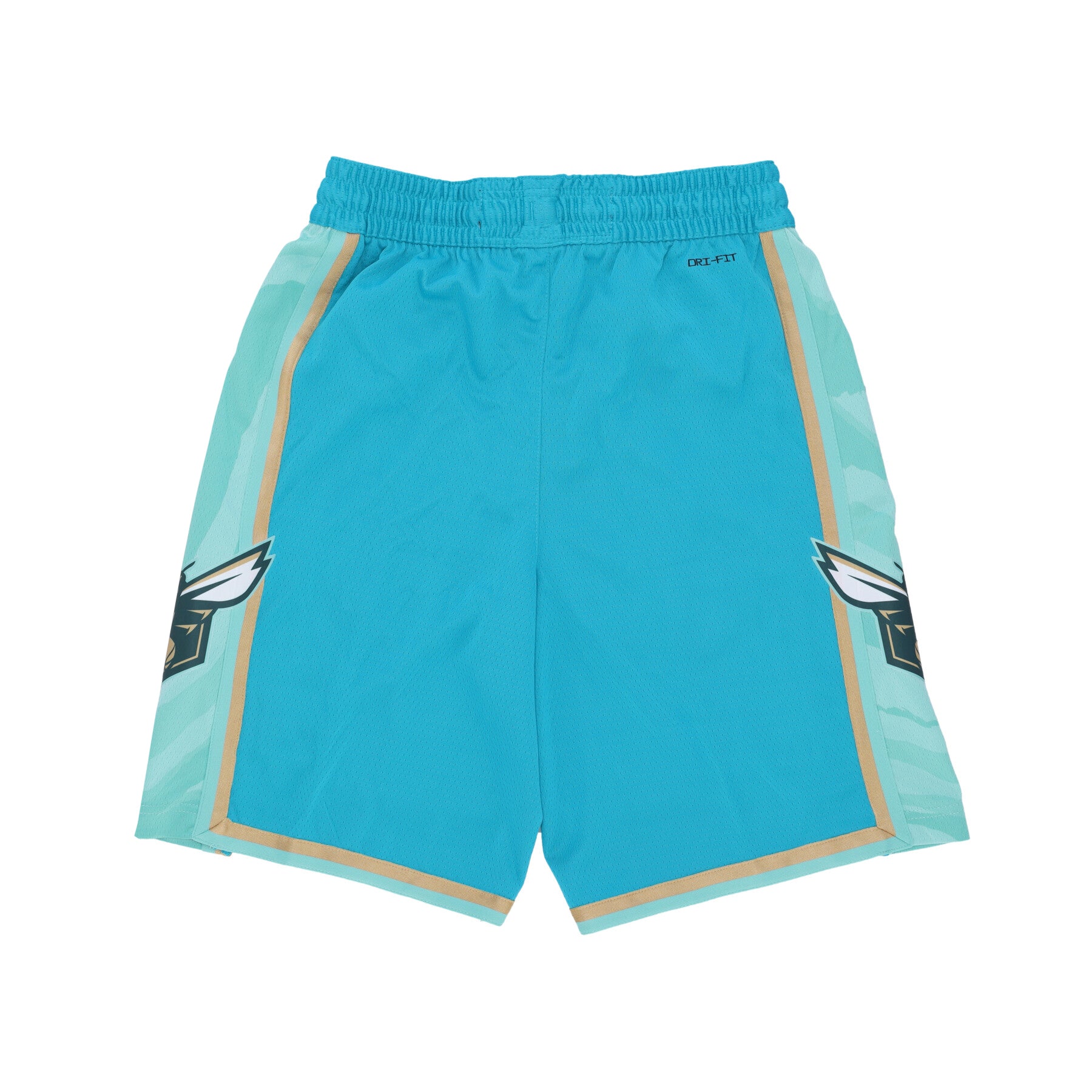 Pantaloncino Basket Uomo Nba City Edition 2023/24  Dri-fit Swingman Short Chahor Rapid Teal/club Gold DX8696-415