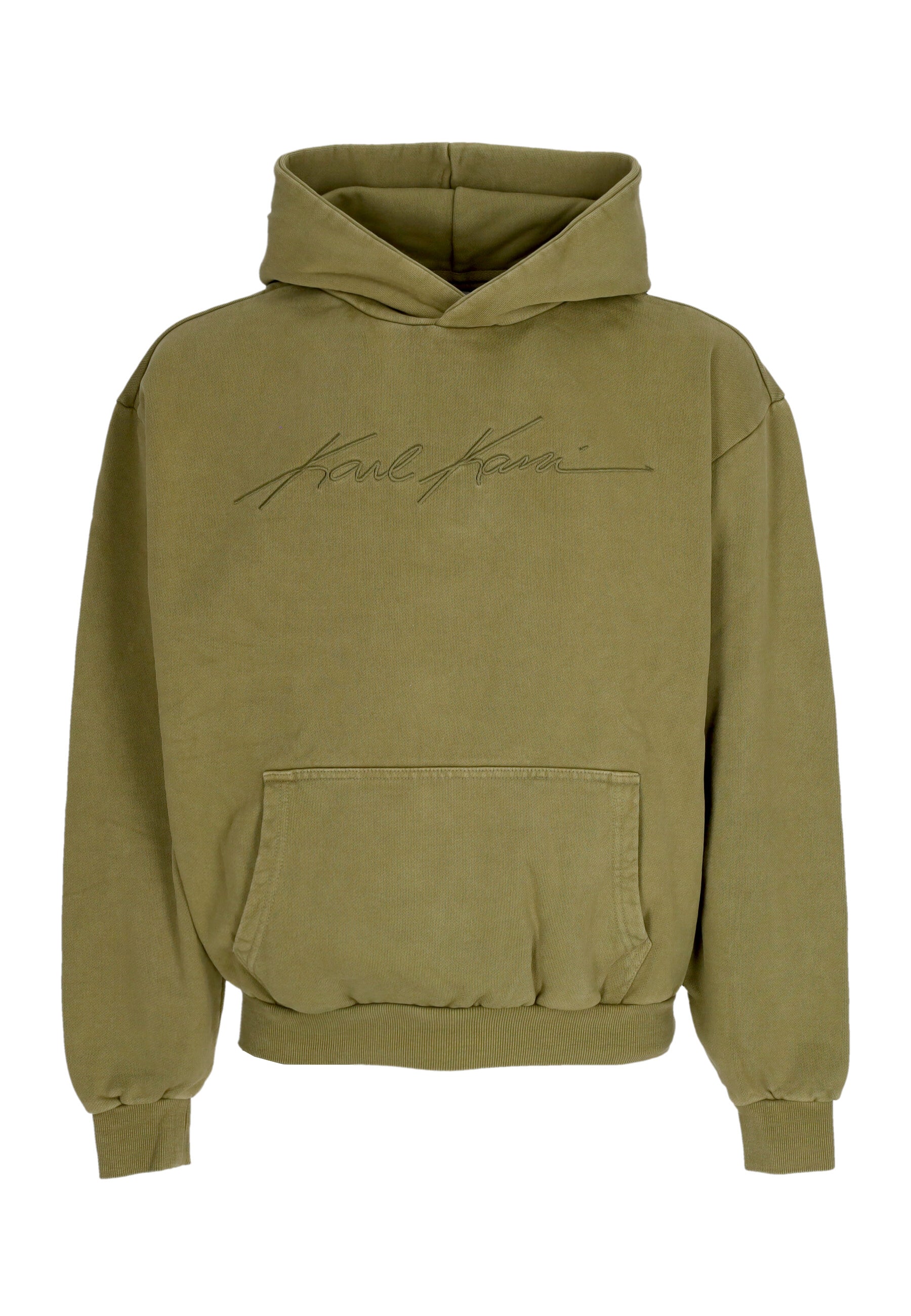 Felpa Cappuccio Uomo Autograph Heavy Os Hoodie Olive 60210113