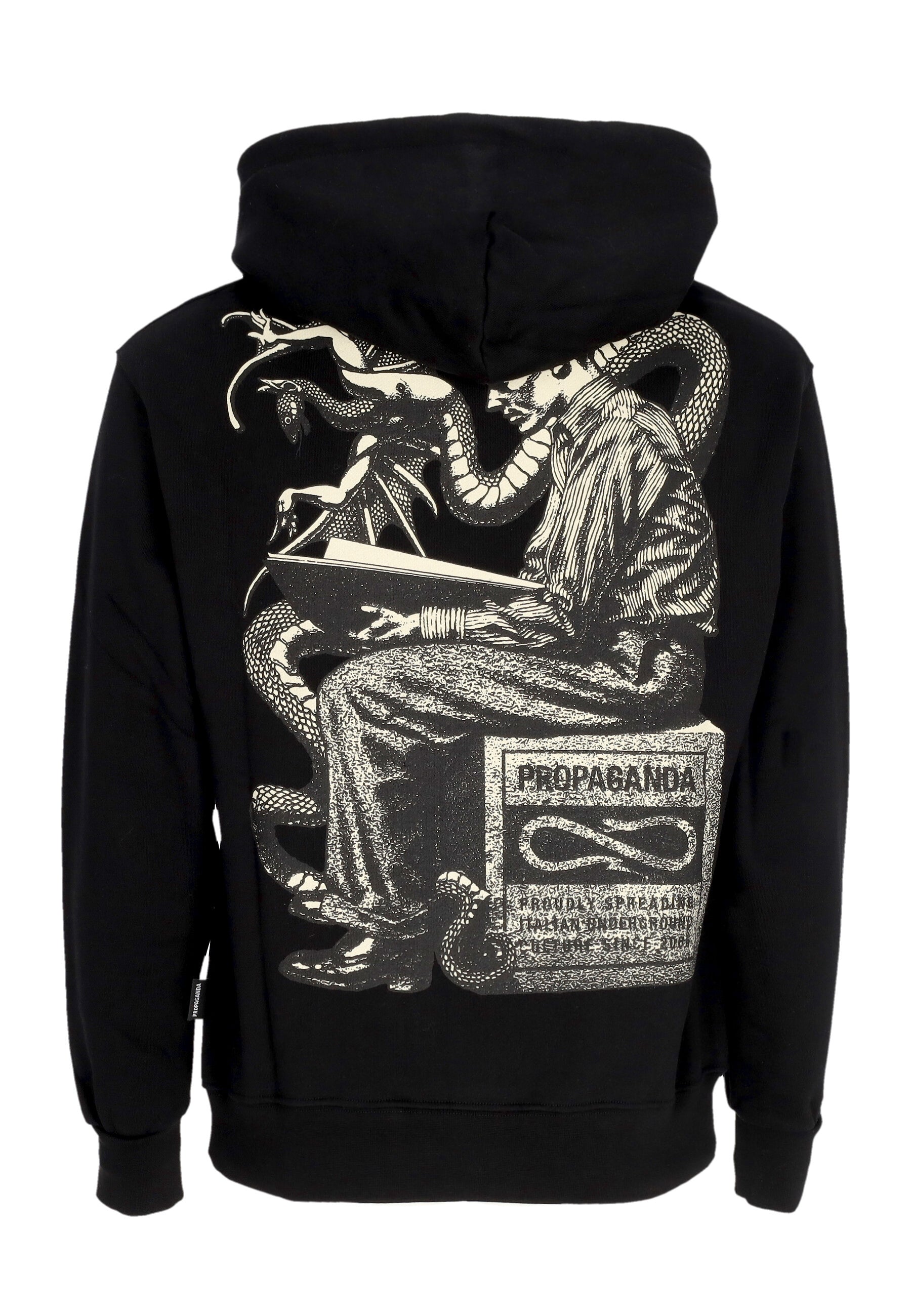 Felpa Cappuccio Uomo Dream Hoodie Black 24FWPRFE887