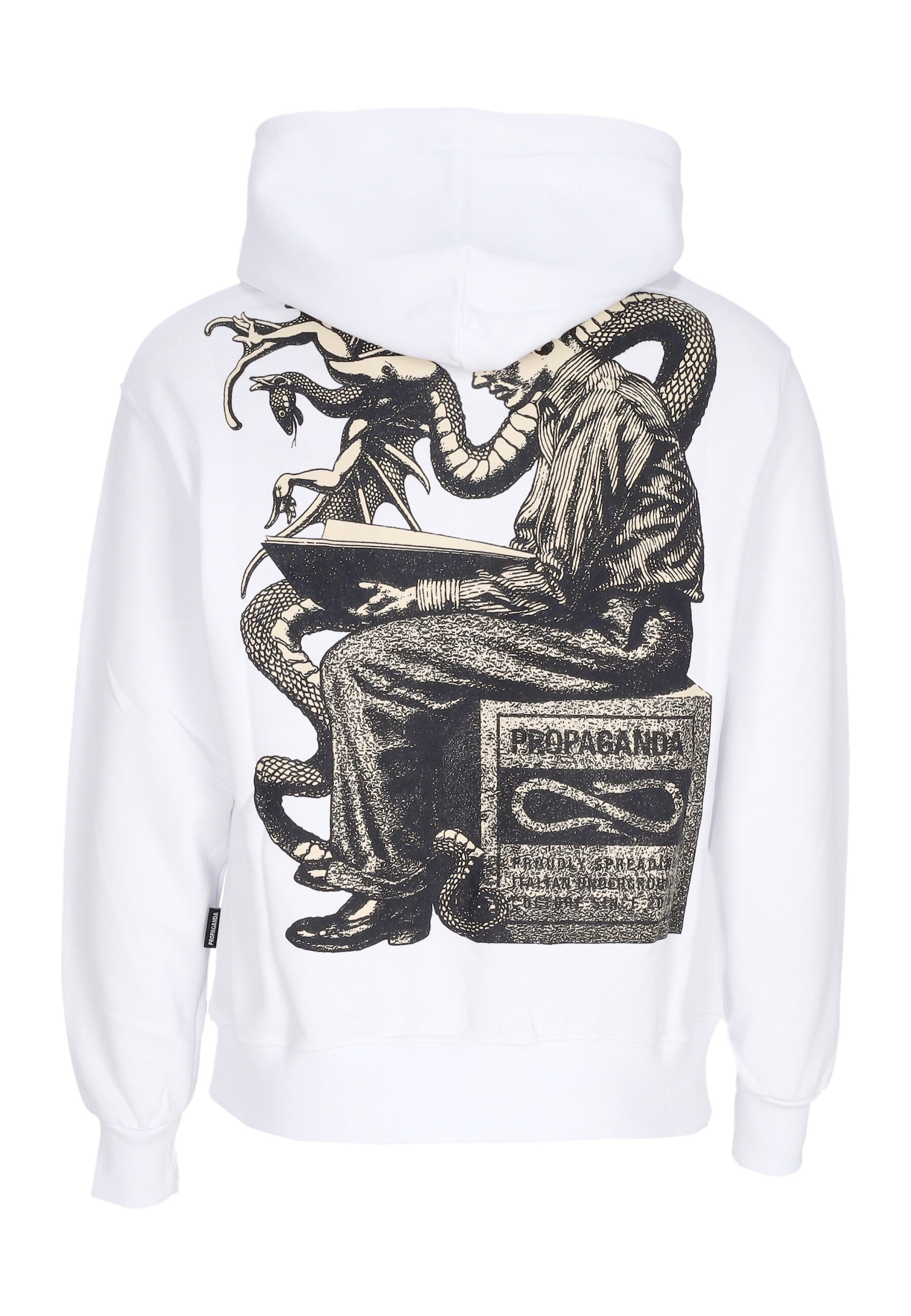 Felpa Cappuccio Uomo Dream Hoodie White 24FWPRFE888