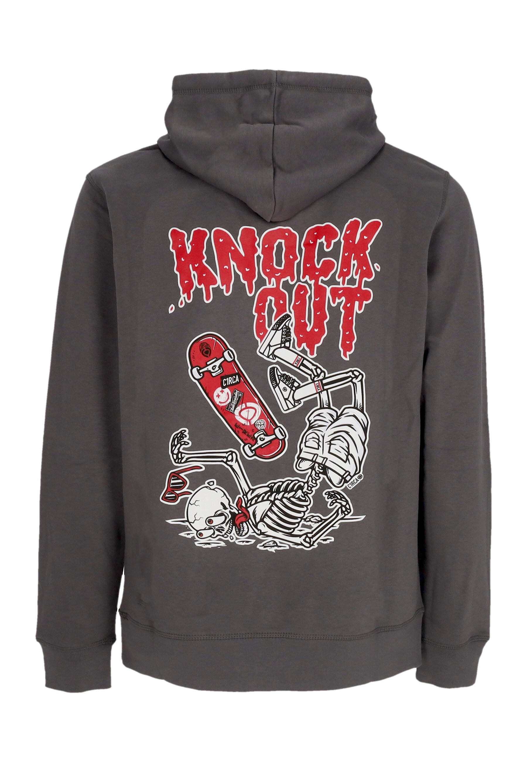 Felpa Cappuccio Uomo Knock Out Hoodie Anthracite MHO194