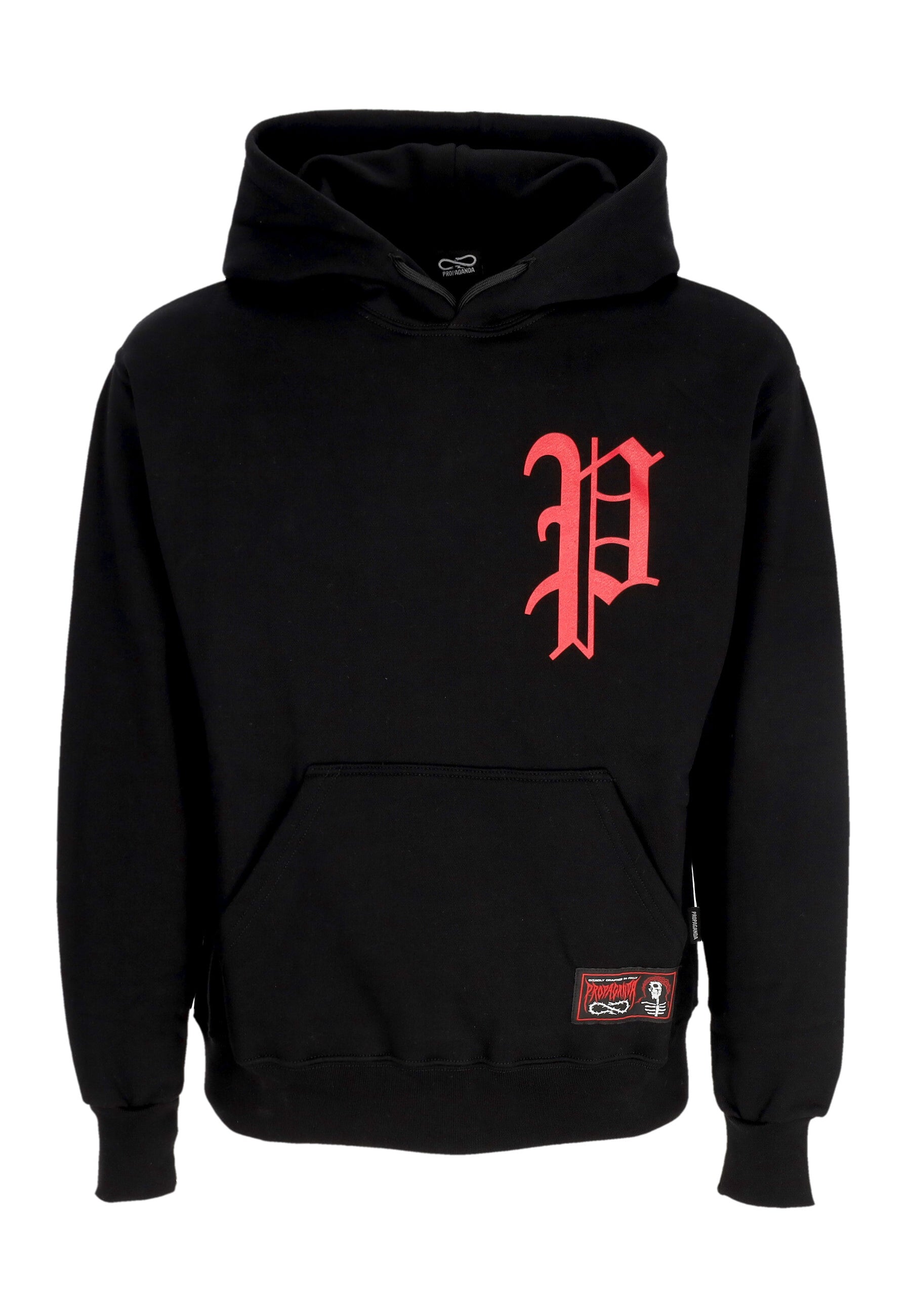 Felpa Cappuccio Uomo Misery Hoodie Black 24FWPRFE720