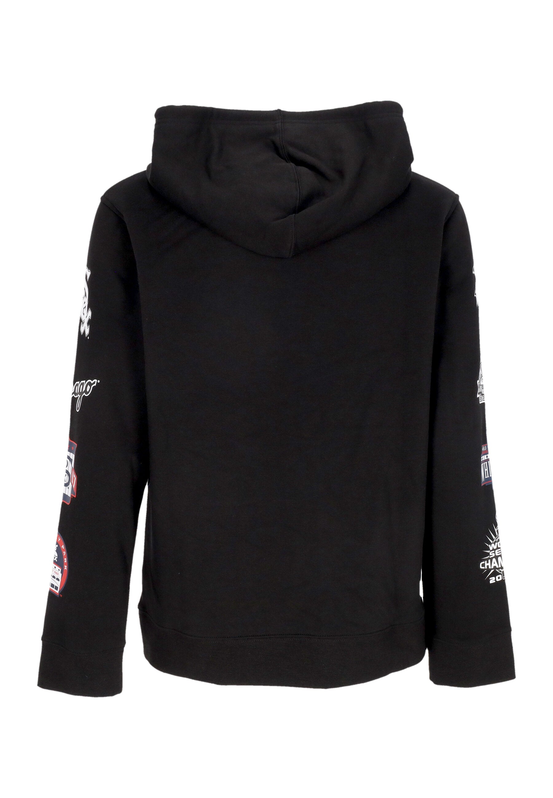 Felpa Cappuccio Uomo Mlb Fundamental Pullover Hoodie Chiwhi Black/stone Grey 004T-2736-RX-YFK