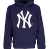 Felpa Cappuccio Uomo Mlb Primary Logo Graphic Hoodie Neyyan Maritime Blue 311M-EX53-NK-6GZ