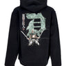 Felpa Cappuccio Uomo Reiner Dirty P Hoodie X Attack On Titan Black PRAHDP2427