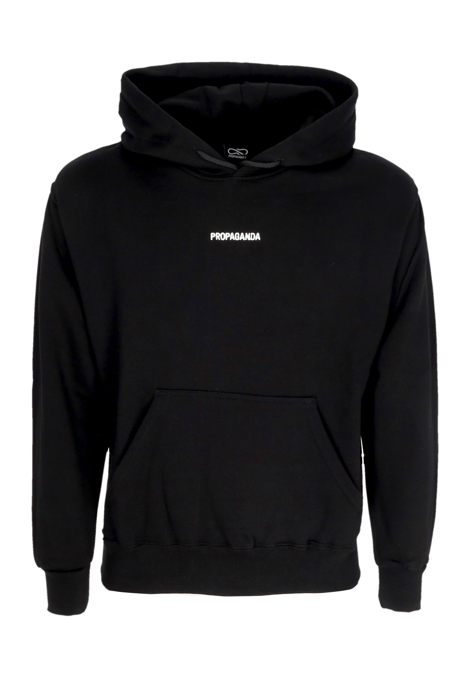 Felpa Cappuccio Uomo Ribs Og Hoodie Black 24FWPRFE777